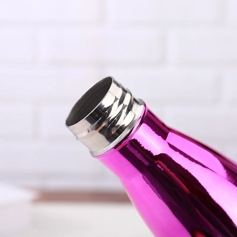 Funny thermo water uv steel bottle BPA Free bulk 500 ml stainless steel water bottle bulk manufacturers