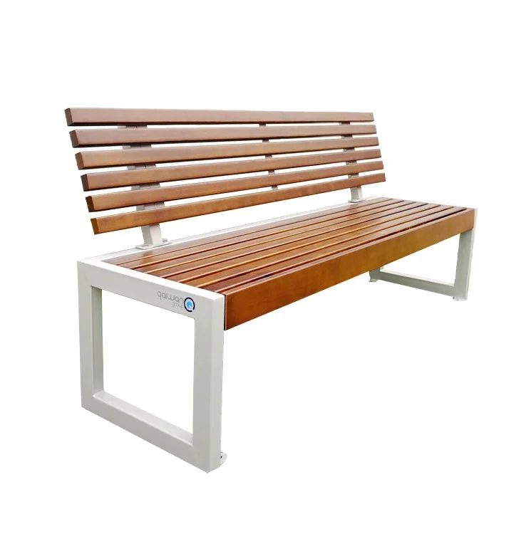 wood slats for cast iron bench outdoor furniture modern long chair street seats garden metal frame sitting bench manufacturer