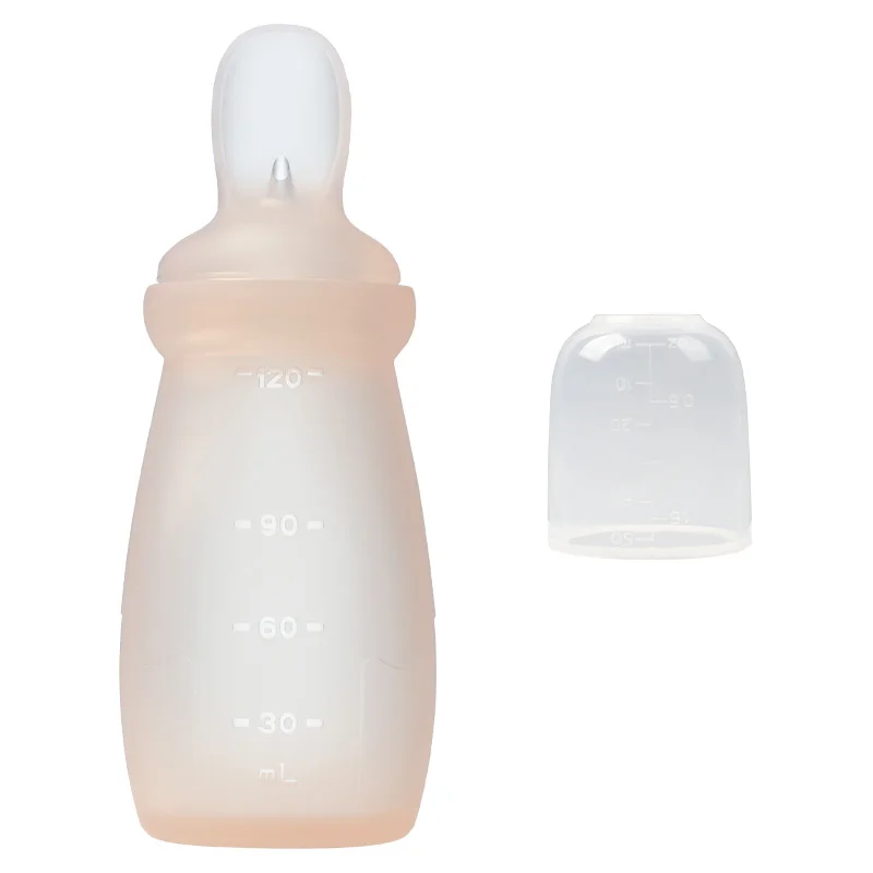 Silicone Baby Products Custom baby spoon feeder bottle factory customization with brand logo