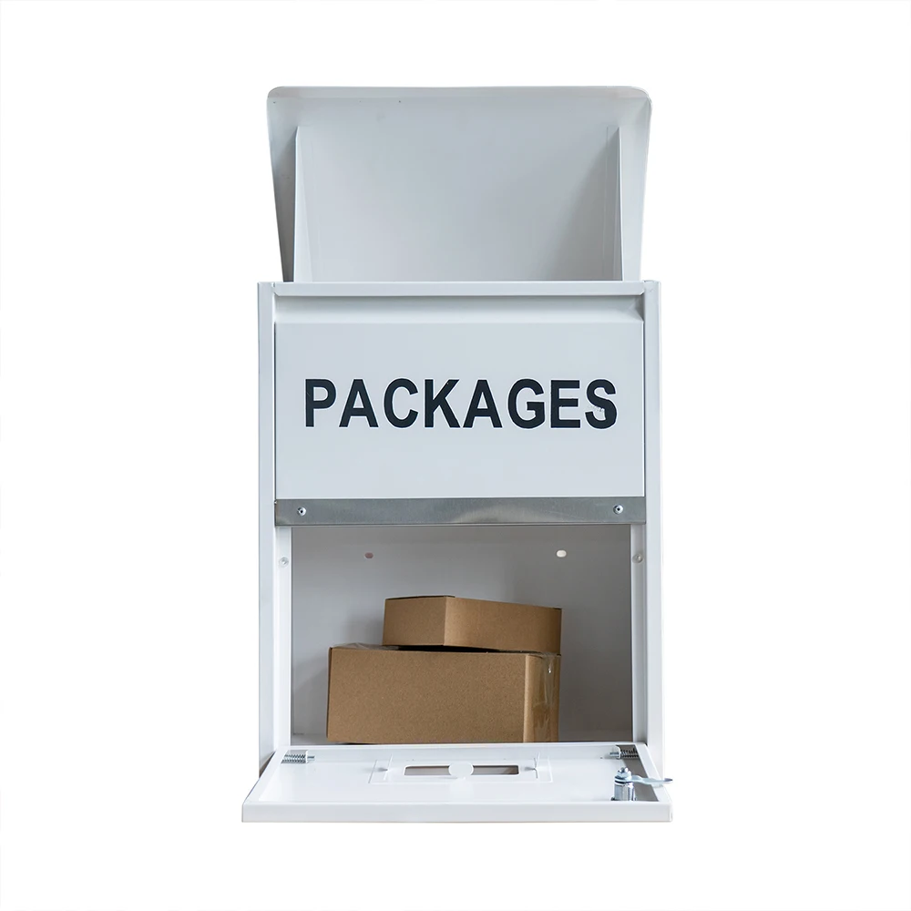 New Style Household Metal Parcel Box Outdoor Newspaper Mailbox Manufacturer Steel Postbox Express Storage Letter Box