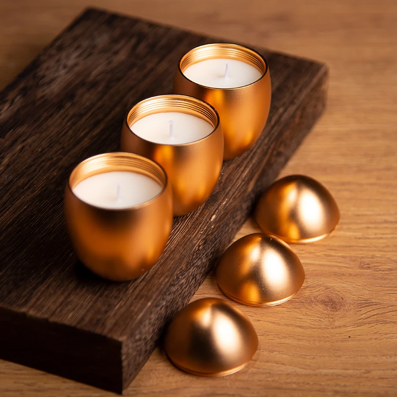 OEM Best Luxury Custom Air Freshener Aroma Fragrance perfume colorful egg shaped scented candle gift set with gift box