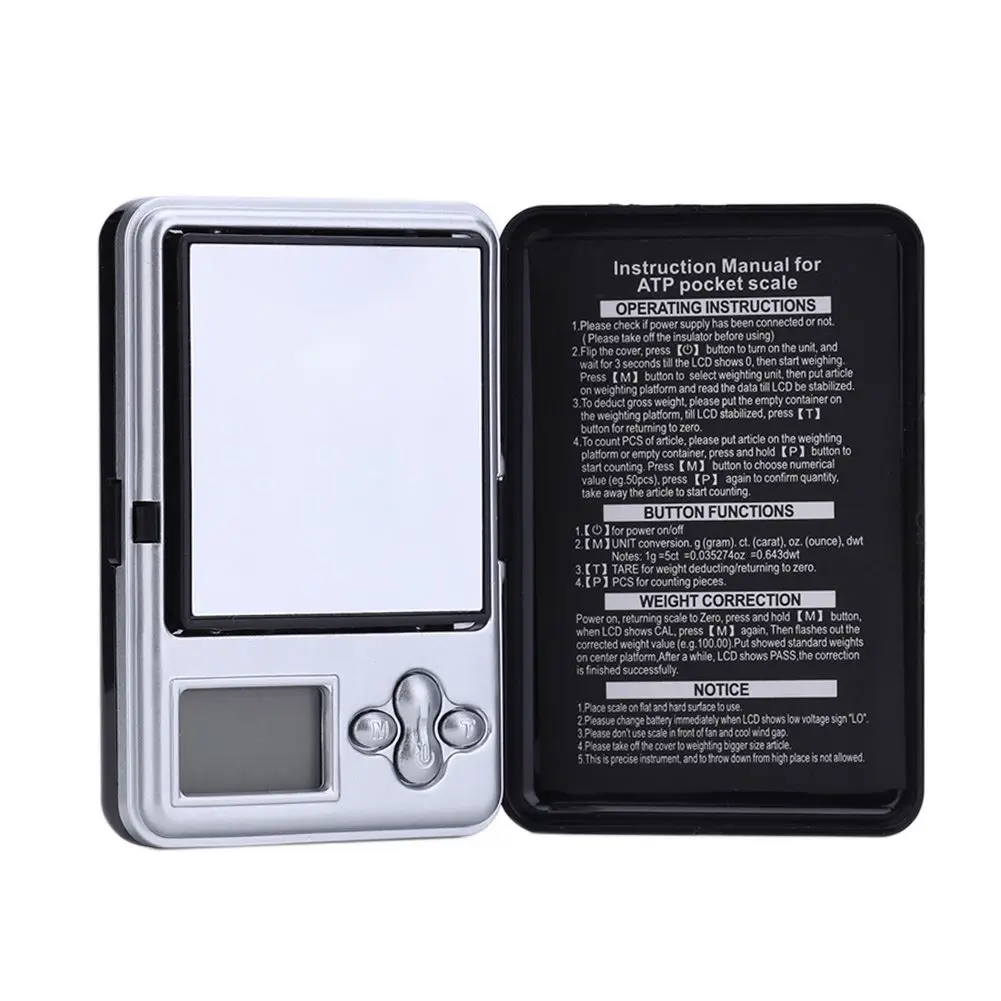 200g/0.01g High Accuracy Mini LCD Digital Pocket Electronic Jewelry Scale Kitchen Food Weighing Tool Electronic Scales
