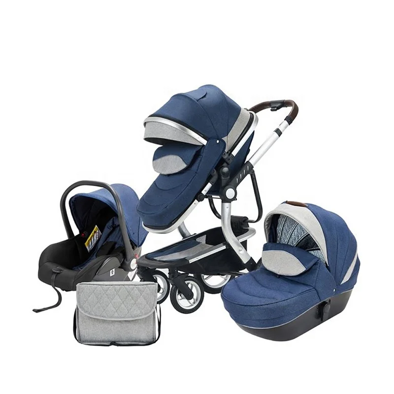 Travel System роскошный детская коляска складной многофункциональный для продажи