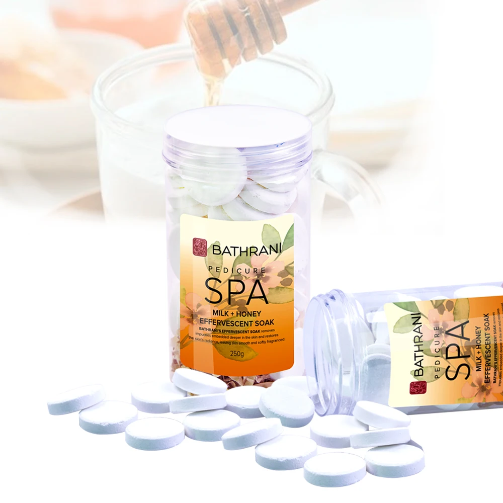 Hot Selling Professional Foot Care Cleaning and Softening Keratin Layer Foot Bath Effervescent Tablet