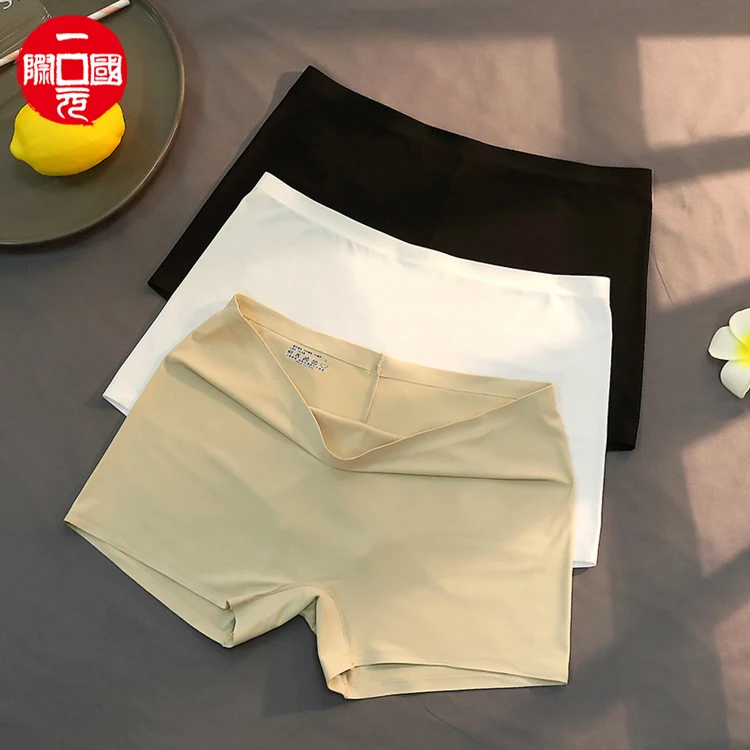 Бесшовное женское нижнее белье из вискозы хлопковые леггинсы со средней талией