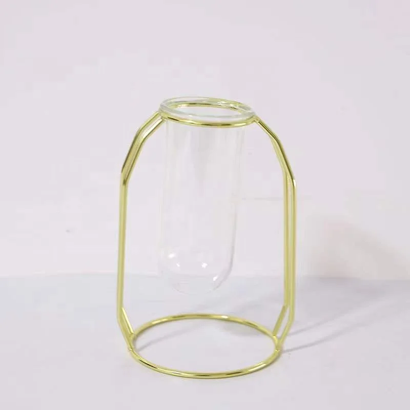 Wholesales Gold Metal Flower Vase Stand for Wedding Party Table  Decoration