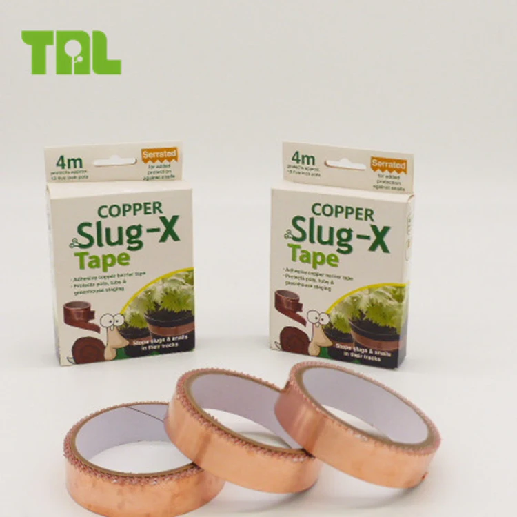 Wholesale Conductive Adhesive Foil Copper Tape For Slug And Snail Barrier Barrier