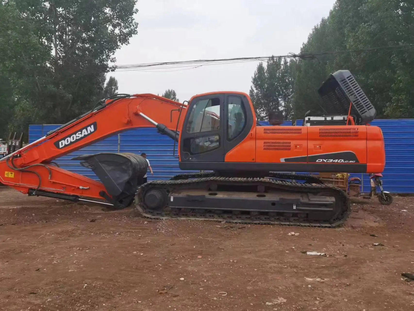 High Quality Origin Korea Used 40 Ton Doosan Dx340lc Crawler Excavator Used Machine for Sale
