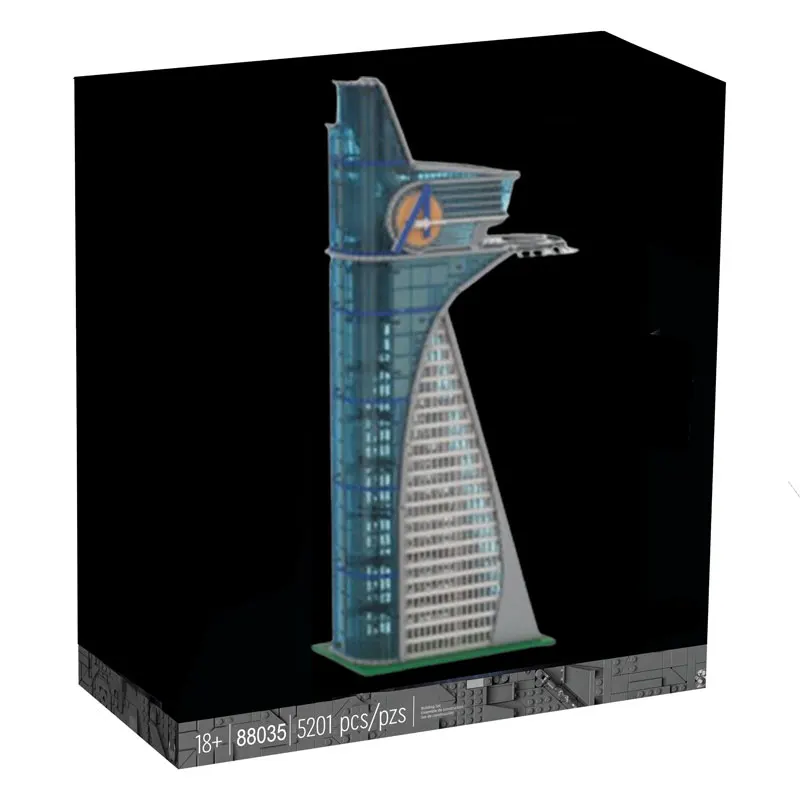 62967 Super Revenger Battle Tower 88035 Building Blocks Bricks Kids Modular Christmas Gifts Assembly Toy Set 5201+pcs/set S2469