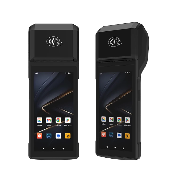 New Arrival 3+32GB Memory Android 14 pos hardware handheld edc android 5.5 inch all in one Pos Terminal With 2D barcode scanner