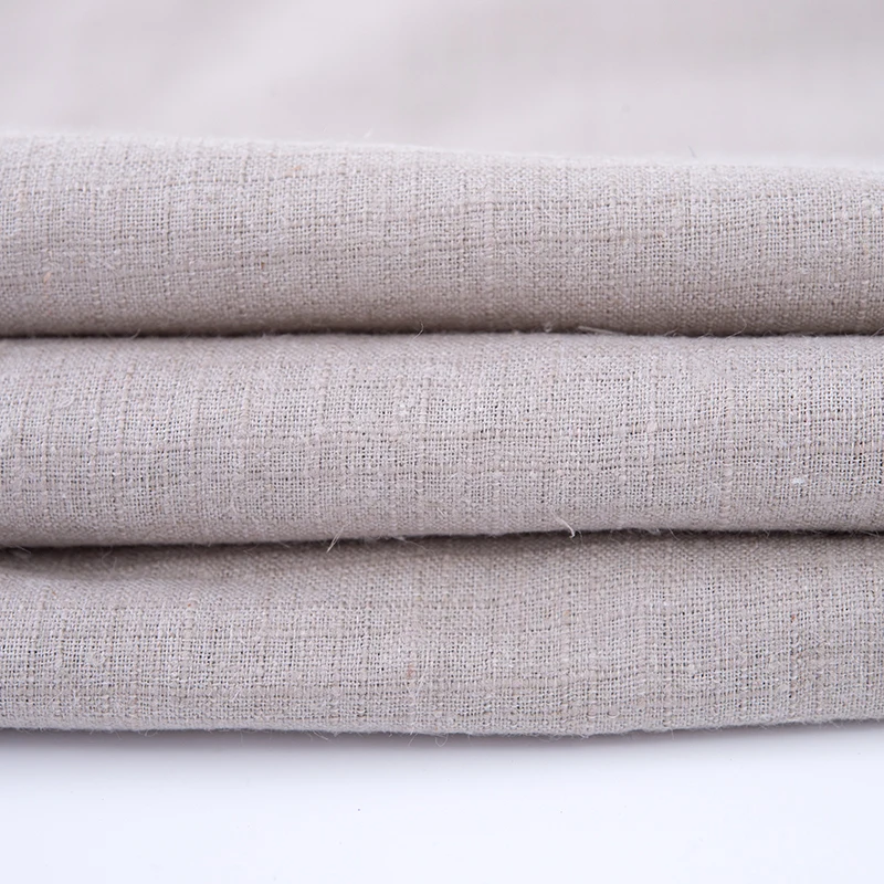 Оптовая продажа, гарантированное качество, тонкая конопляная ткань для одежды, полиэстер, тканая клетчатая ткань для летней одежды