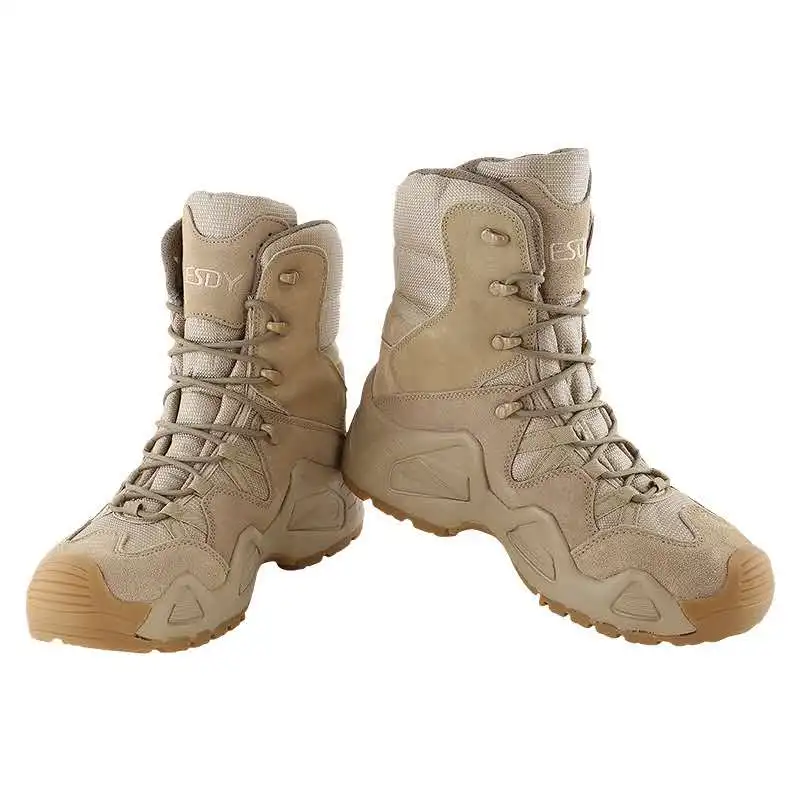  Army Fans Tactical Military Combat Boots ESDYY Hot Sale High Top Hiking