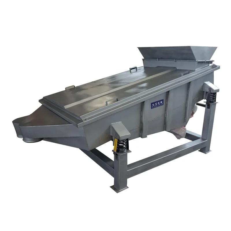 Factory Sales Customizable Grain Industry Rectangular Linear Vibrating Screen Tamiz Vibrador Linear
