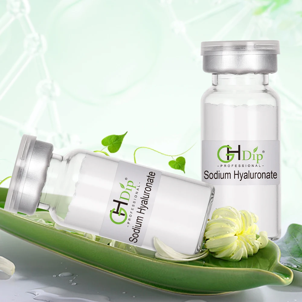 Supply Cosmetic Raw Material Skin Care 99% Pure Sodium Hyaluronate HA CAS 9067-32-7