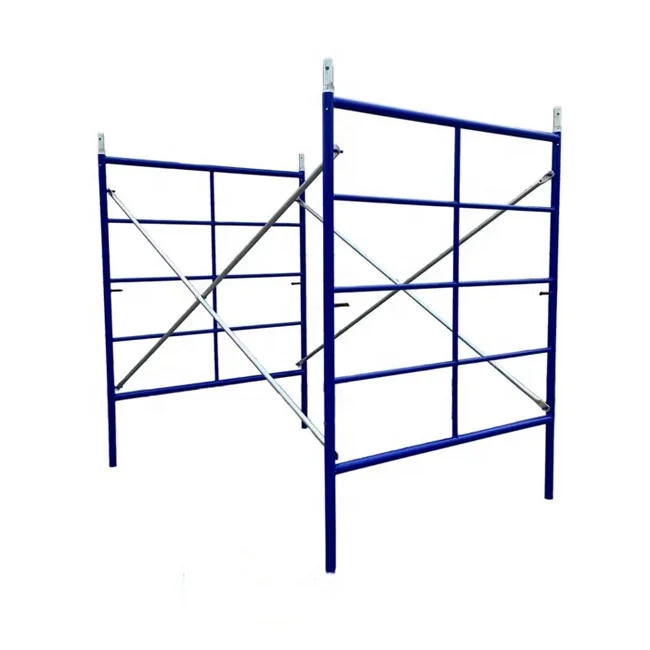 Construction Building Flip/Drop/Fast/Snap on/V/C/Canada Lock Mason/Walk Through/Ladder H Scaffold Frame