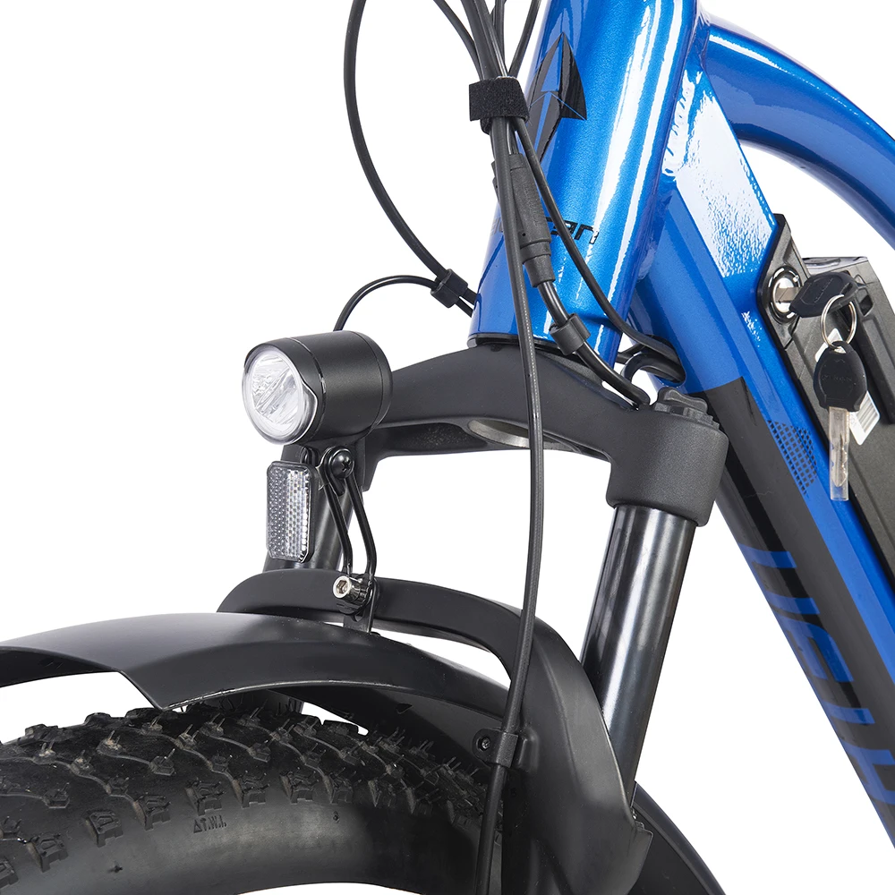 Chinese factory price 750W Bafang motor rear drive mountain ebike 48V 16ah electric dirt bike 8 speeds electric fat tire bike