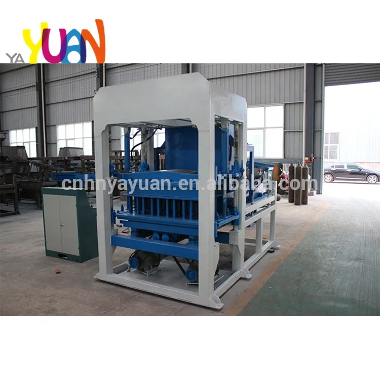 Automatic hydraulic press brick making machine cement brick making machine