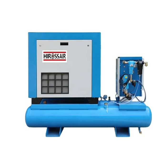 The factory price Screw Air Compressor Industrial 15-75kw 7-10bar High Efficiency Energy Saving Screw Compressor