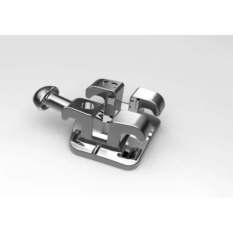 Orthodontic mesh base mini roth mbt metal brackets