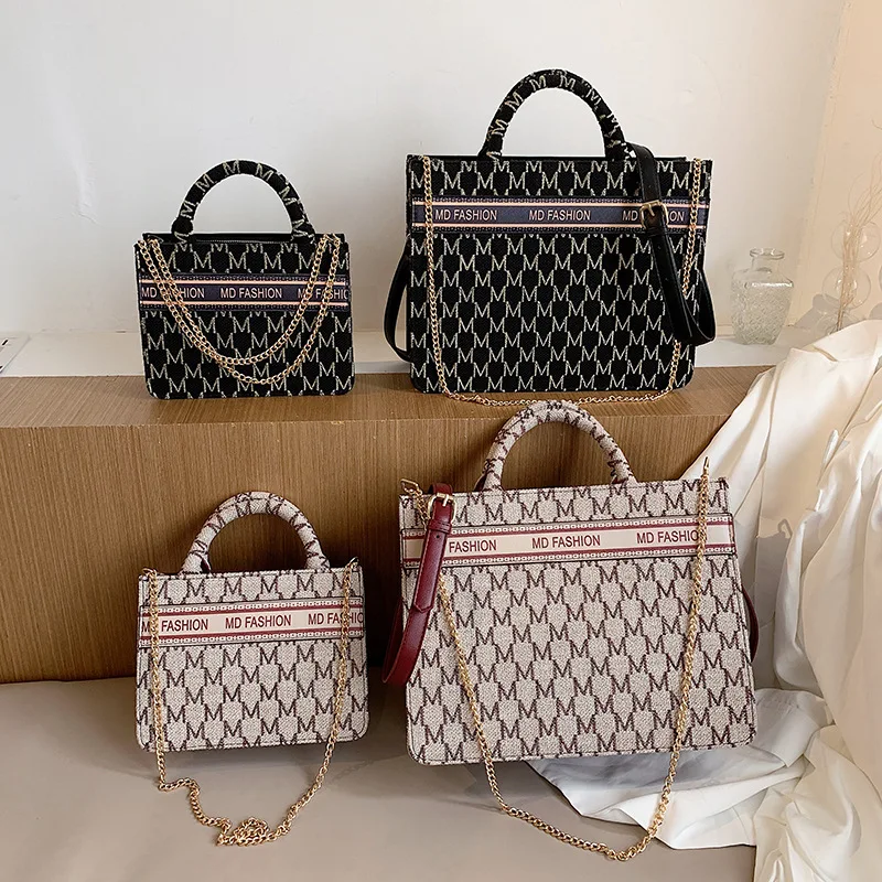 Popular designer portable tote bag female 2020 new  large capacity handbags wholesale shoulder messenger bag sac a main femme