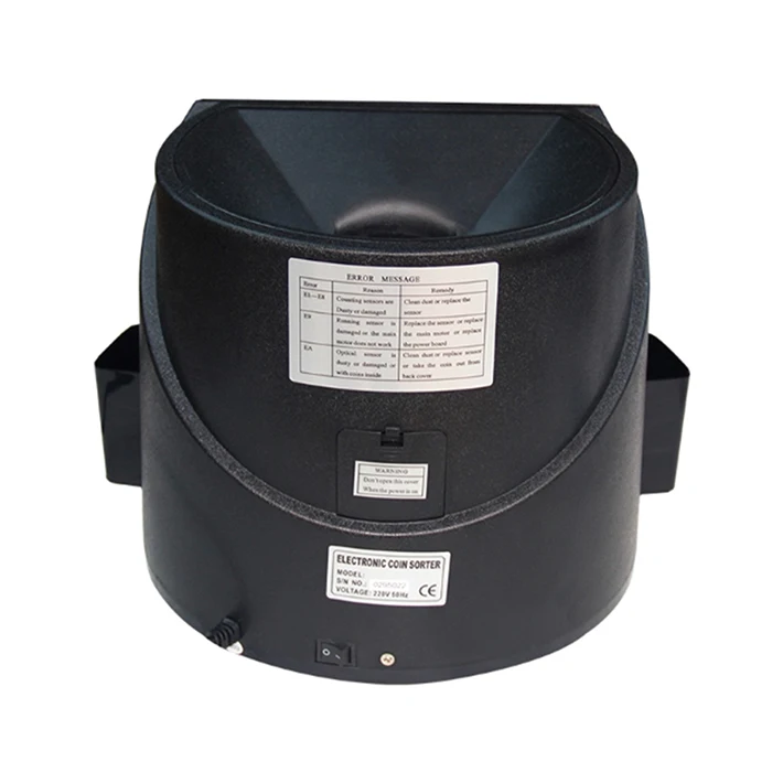 Professional Electronic Coin Counter Machine digital coin sorter