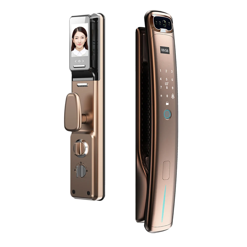 Multi Electrical Mailbox Handle Tt Outdoor Waterproof Entry Door Smart Fingerprint Key Lock