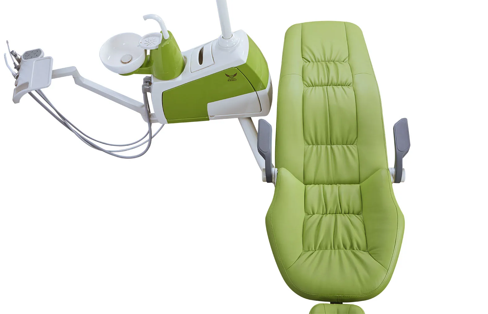 Gladent Hot Selling CE Approved Dental Chair unit Equipment with leather cushion