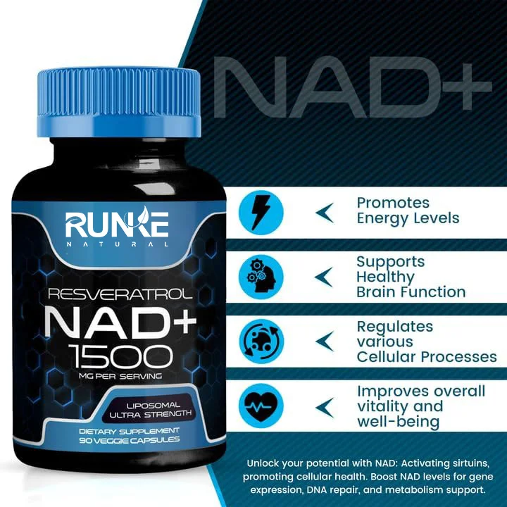 Private label Nad дополнение NAD транс-ресвератрол порошок Plus