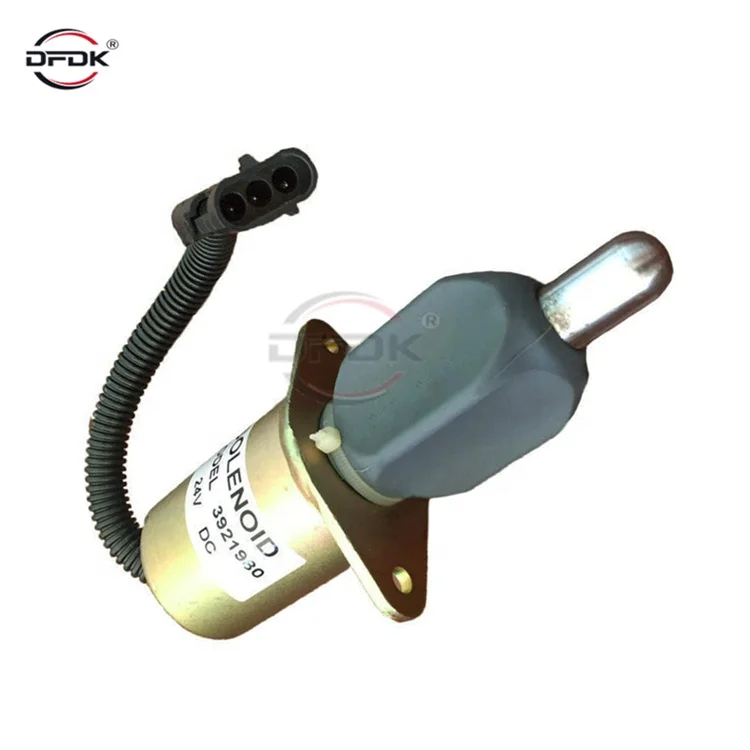 Diesel Engine Parts Engine Fuel Pump Solenoid 24V 4BT 6BT 6L 6CT 3915501 3918345 3921980