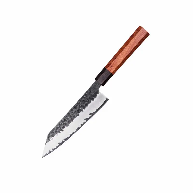 180MM  Kiritsuke   Forging  With Ebony wood handle Chef  Kitchen  Black Knife
