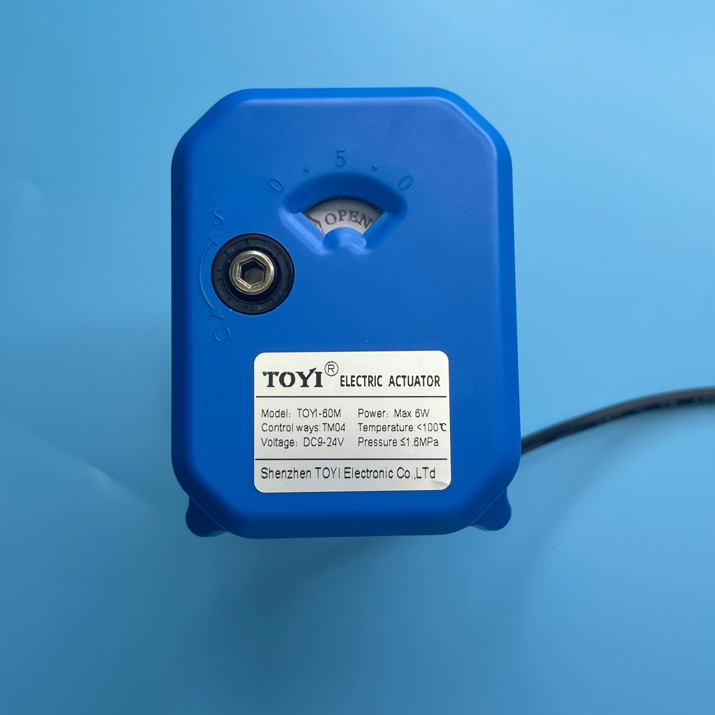 Customizable 10NM Mini Electric Actuator for Ball Valve 9V12V24VDC AC220V Electric Actuator with OEM Support