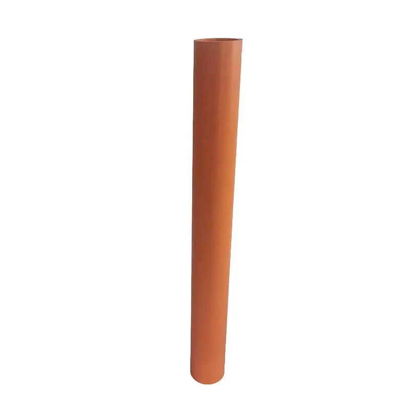 Orange High Density Pvc Resin Cpvc Plastic Power Cable Protection Pipe