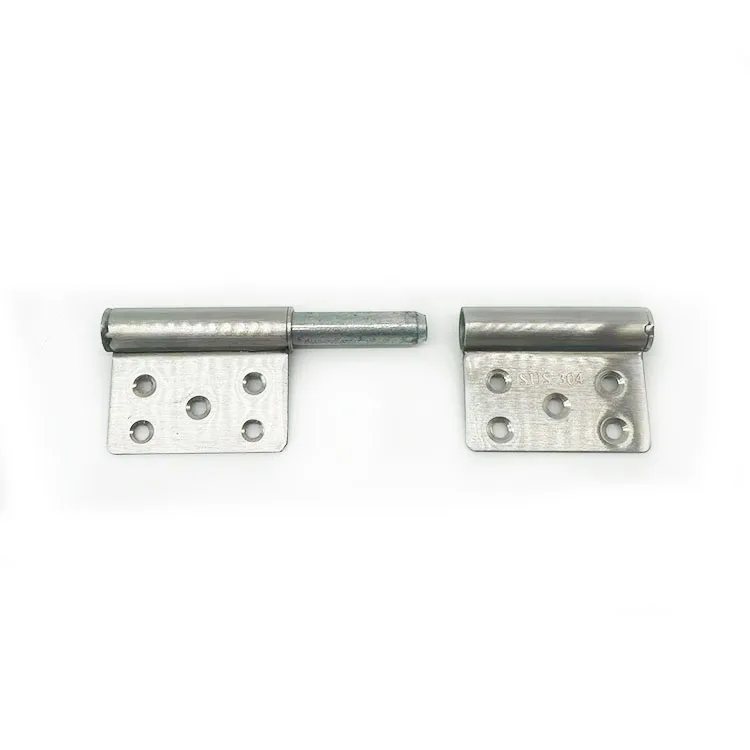 Stainless Steel Slip Joint Flag Hinges Right Hand Cabinet Door
