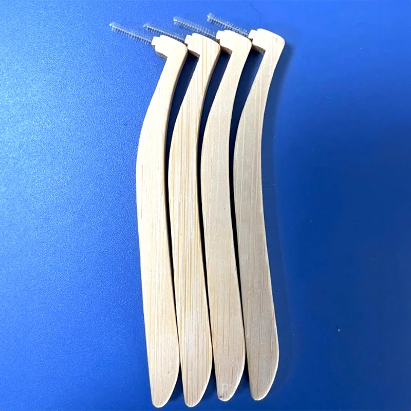 Eco Friendly Oral Care Dental Product Private Bamboo Biodegradable OME Disposable Interdental Brushes