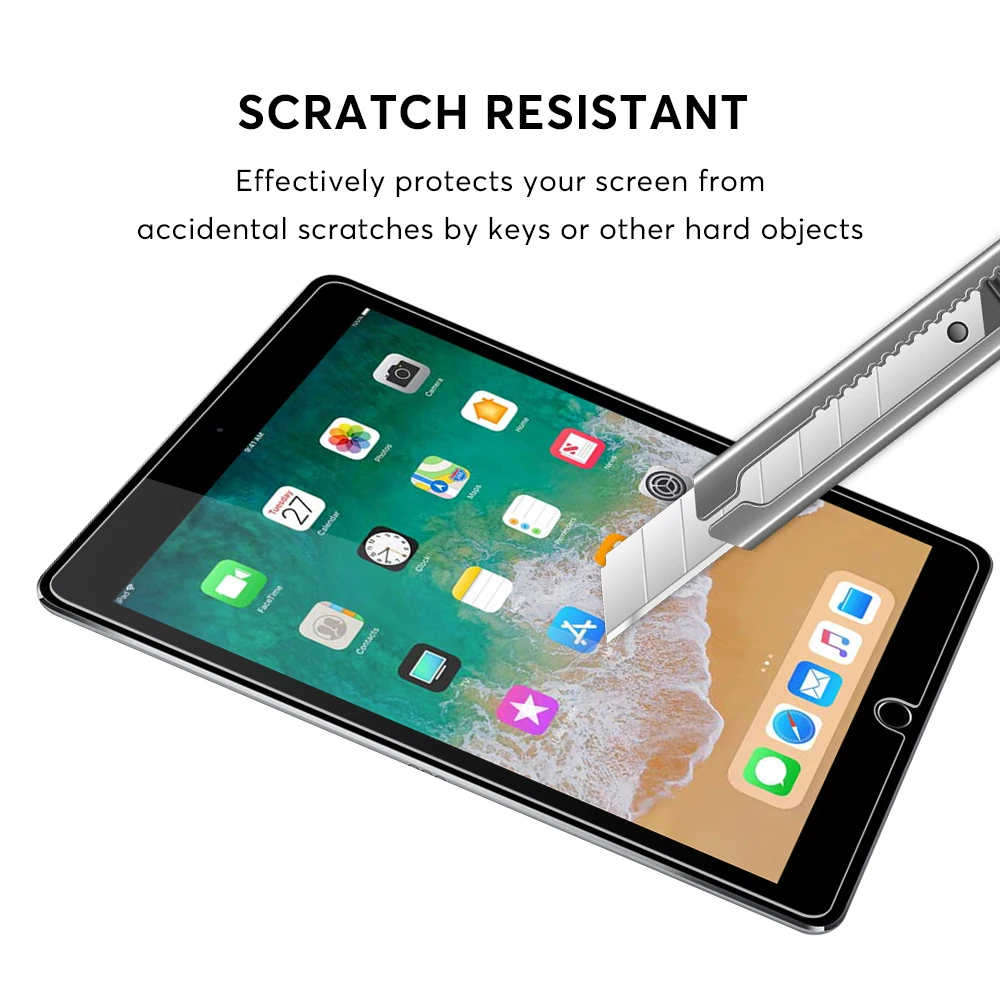 For iPad Tempered Glass Ultra Clear 9H 0.33mm 2.5D Tempered Glass For iPad 9.7 Air 2 Screen Protector