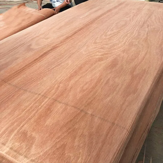 Высокое качество 8x4 Таиланд GURJAN KERUING шпон для облицовки мебели фанера