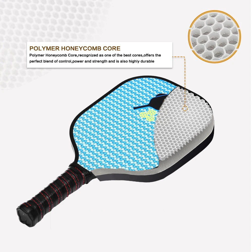 Carbon Fiber Premium Pro Speed Pickleball Paddle Racket with Suit Packing
