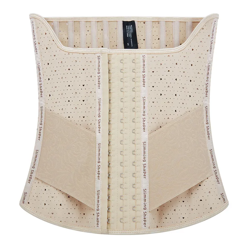 2024 25 steel 2 belts women waist trainer corset sexy latex body shaping clothes