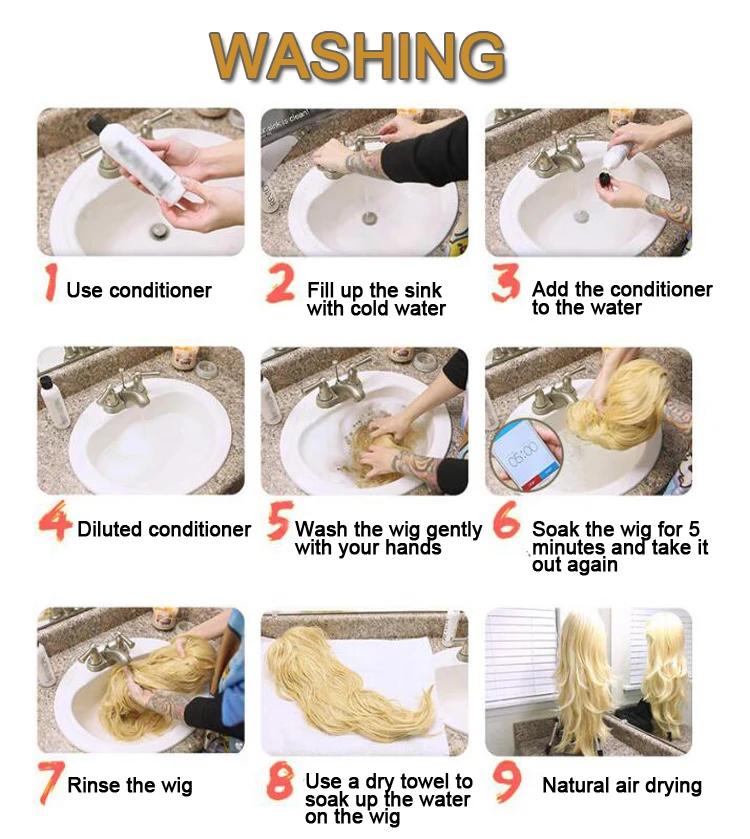 4*4 Lace Front Wig Long Kinky Curly Hair Centered Real raw Brazilian Remy 100% Virgin Human Hair Wig