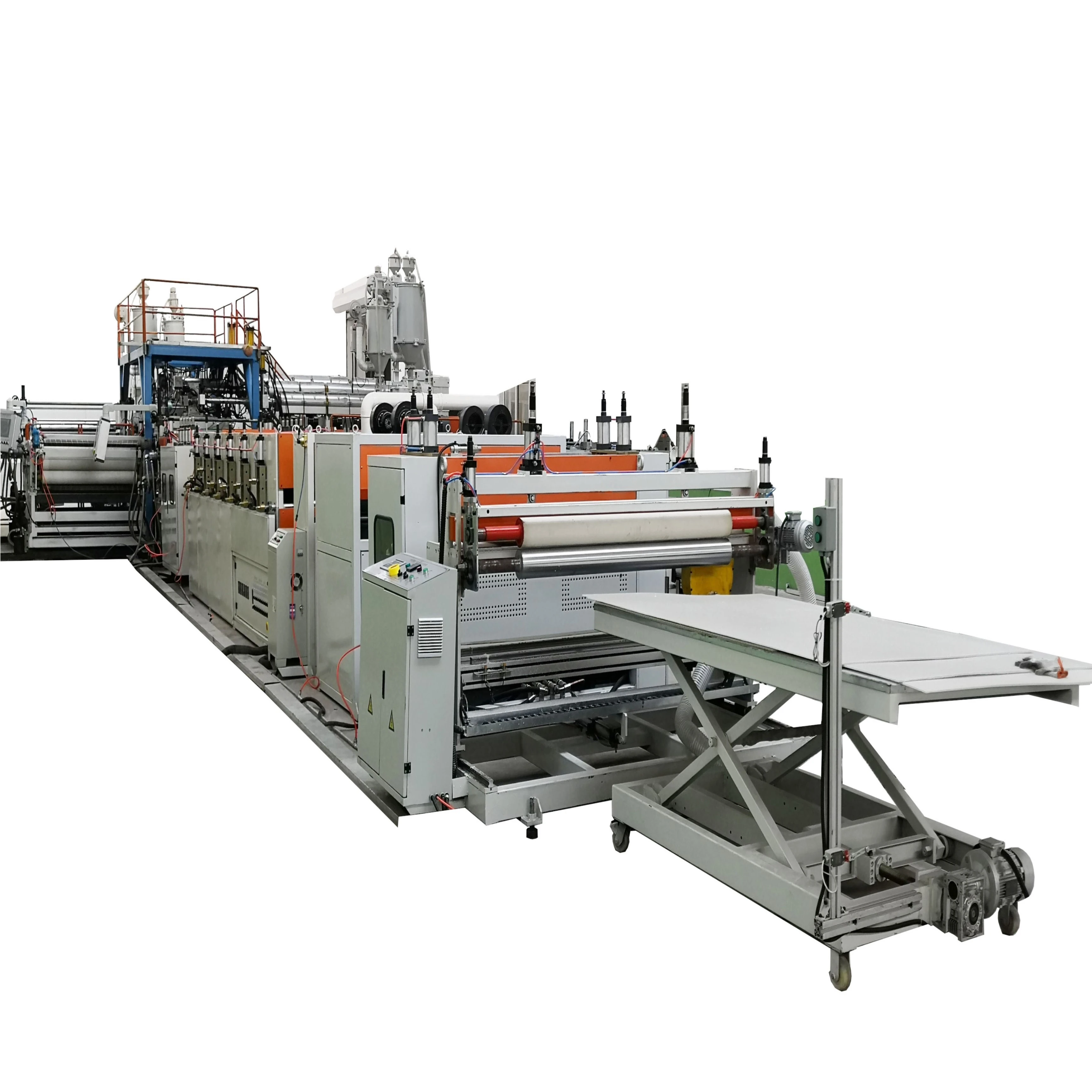 Plastic Cellular Plate Three layers PP Honeycomb Sandwich Board Panel Extrusion Making Machine