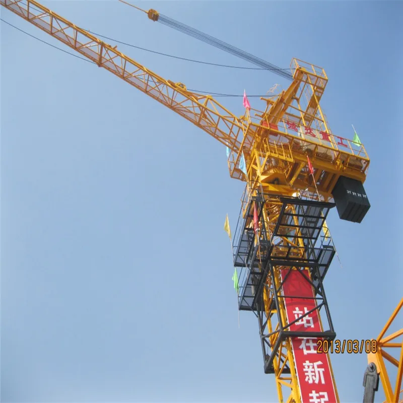 HTD4020  6ton  luffing  electric  best sale  tower crane