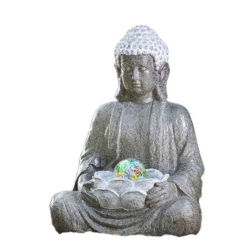 Wholesale Huge Buddah Statue Outdoor Decorative Fiberglass Christmas Decorations Large Buddha Sculpture
