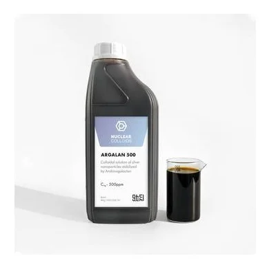Argalan 500-серебряные Наночастицы, коллоидный раствор Арабиногалактан, стабилизированные преимущества, химическое сырье, Наносеребро