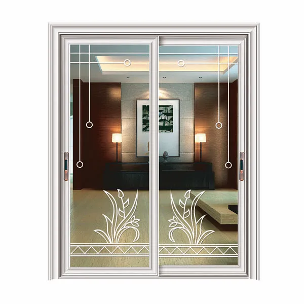 
color coating aluminum frame lift and slide glass door for balcony 
