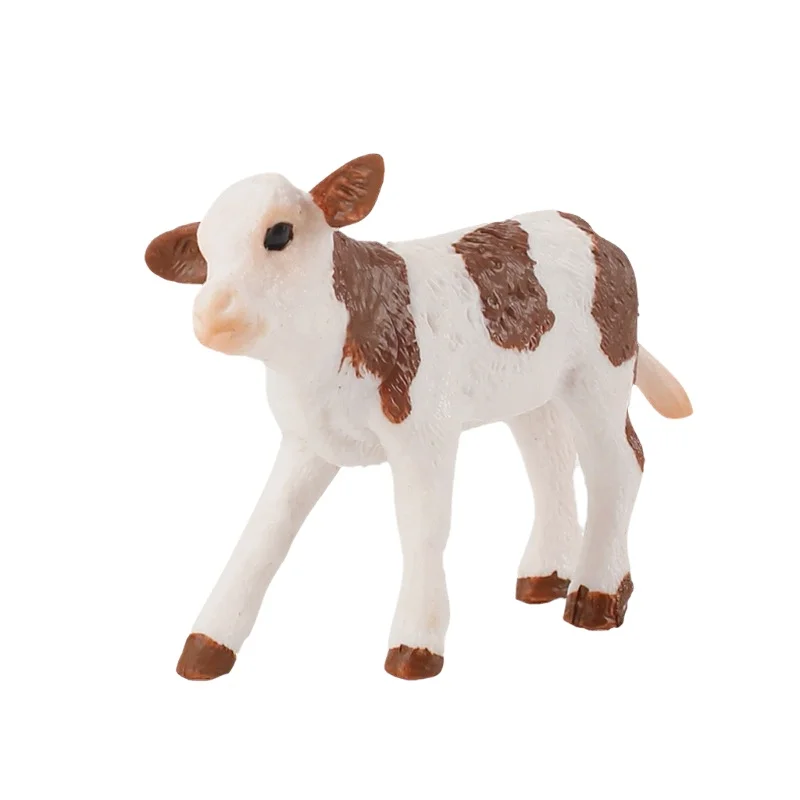 Resin Fairy Garden Miniature Small Cute Miniature Cow Mini Garden Supplies Accessories Animal
