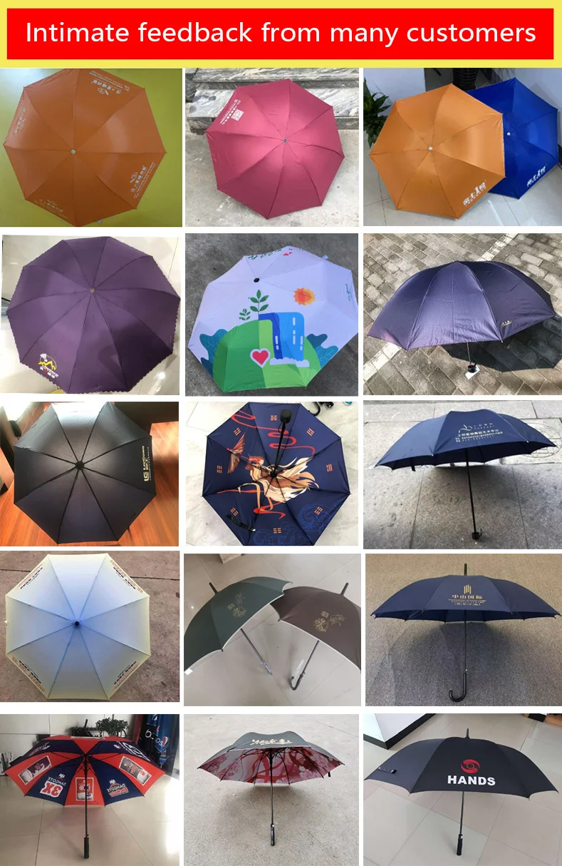 Sun umbrella Manufacturer customized wholesale straight LED color changing light umbrella sunshade umbrella customized logo
