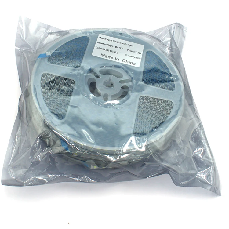 S 120D factory wholesale price 6mm PCB Width DC12V 2835SMD 120Leds/M S Shape Led Strip For Neon LED light