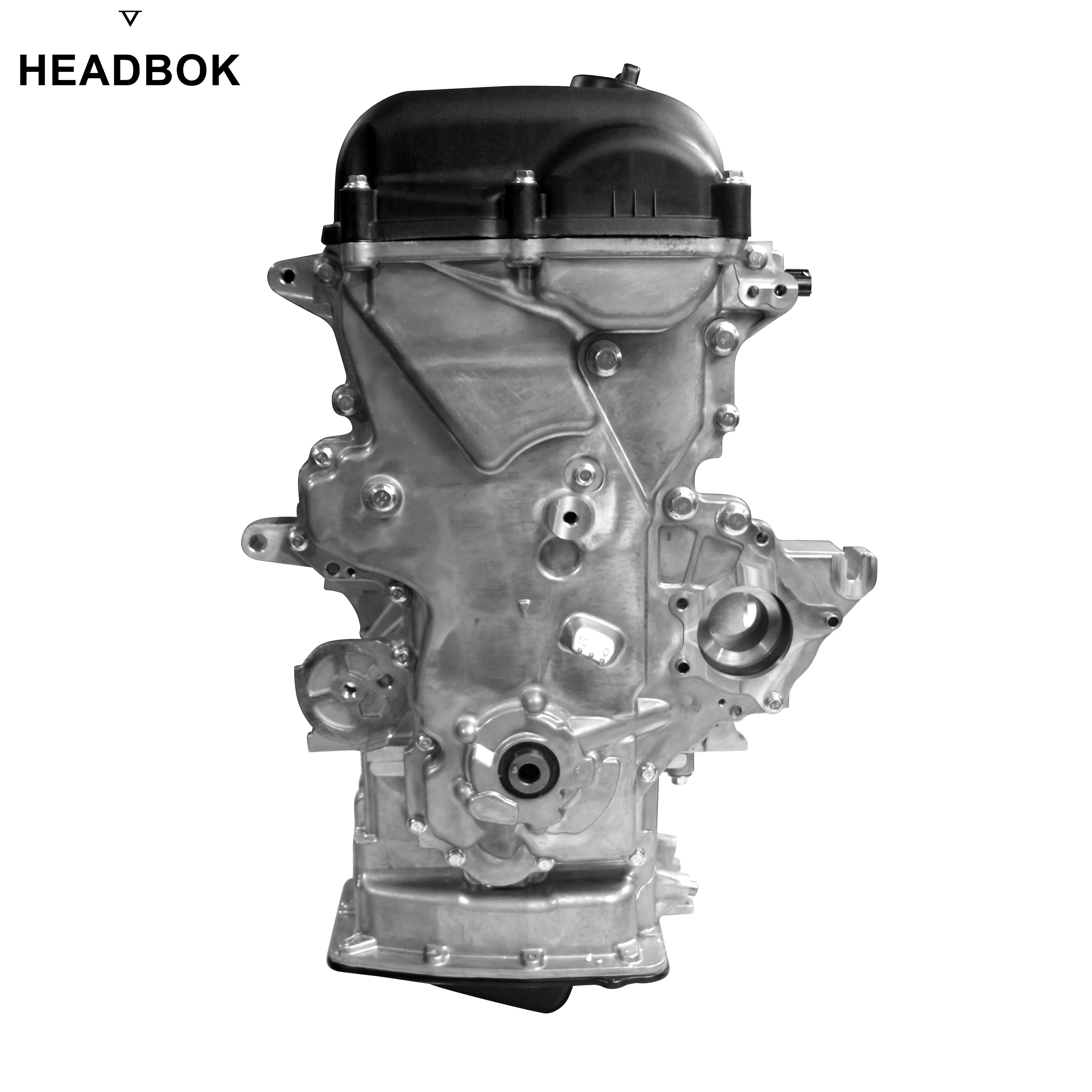 HEADBOK High Quality Bare Engine G4FA G4FC Engine Assembly Motor Long Block 1.6L for Hyundai Kia