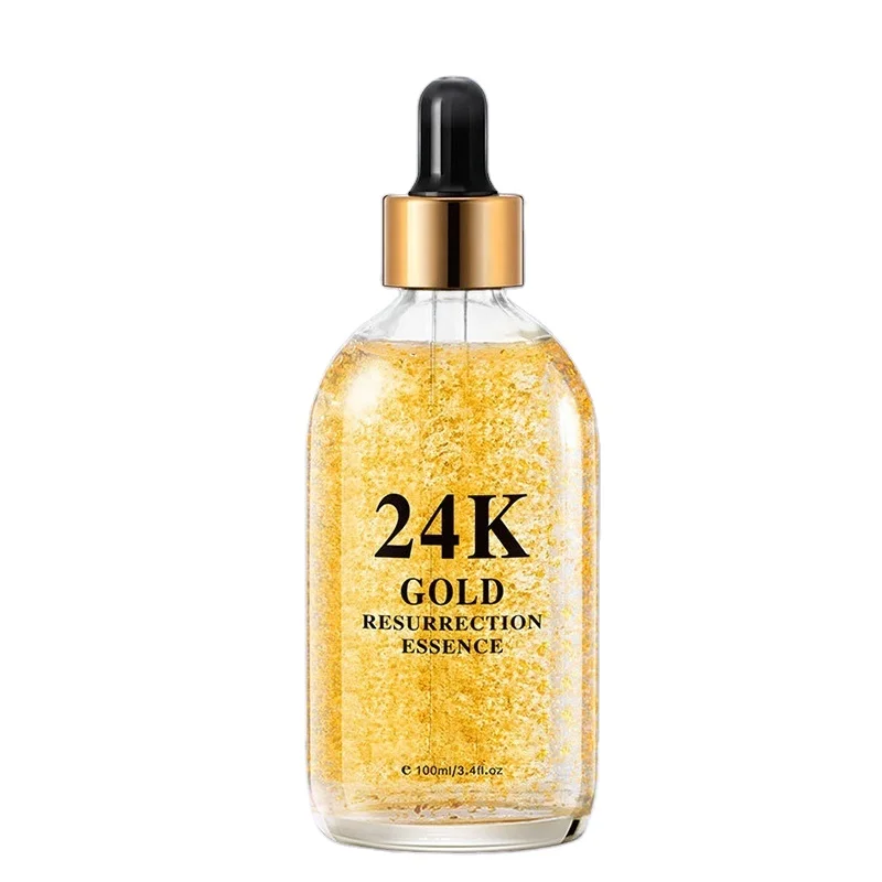 
 Профессиональное изготовление анти-морщинки анти-старения отбеливающий частная этикетка органическое золото 24k Сыворотка для лица  