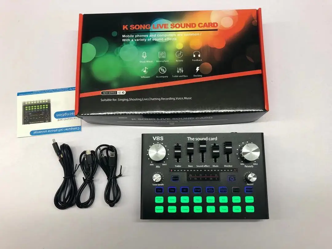  Профессиональная звуковая Usb-карта для записи звука сделанная в Китае студийная